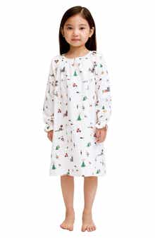 Petite Plume Delphine Holiday Town Nightgown