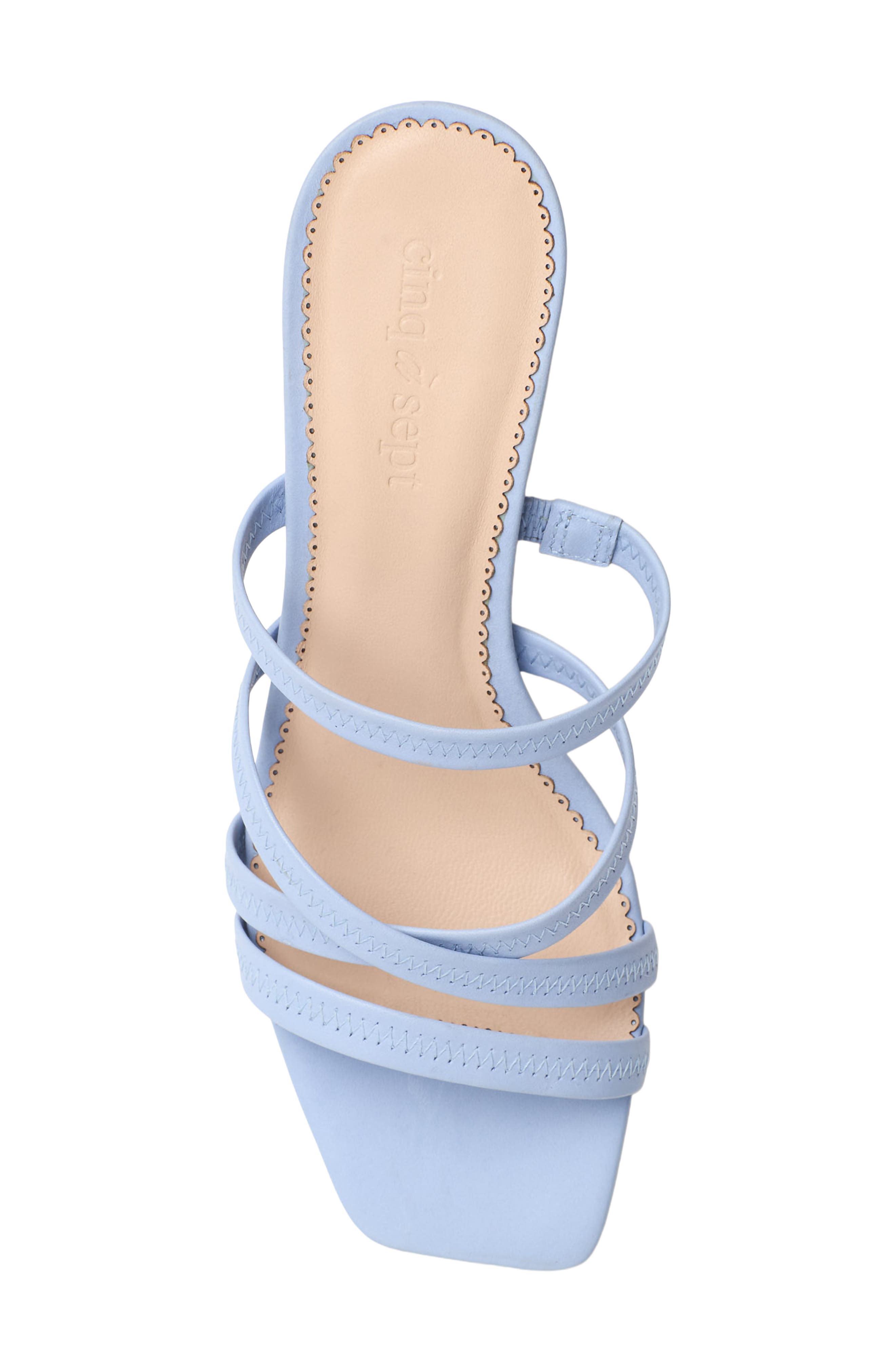 Cinq à Sept Dana Strappy Sandal, Alternate, color, Twilight Mist
