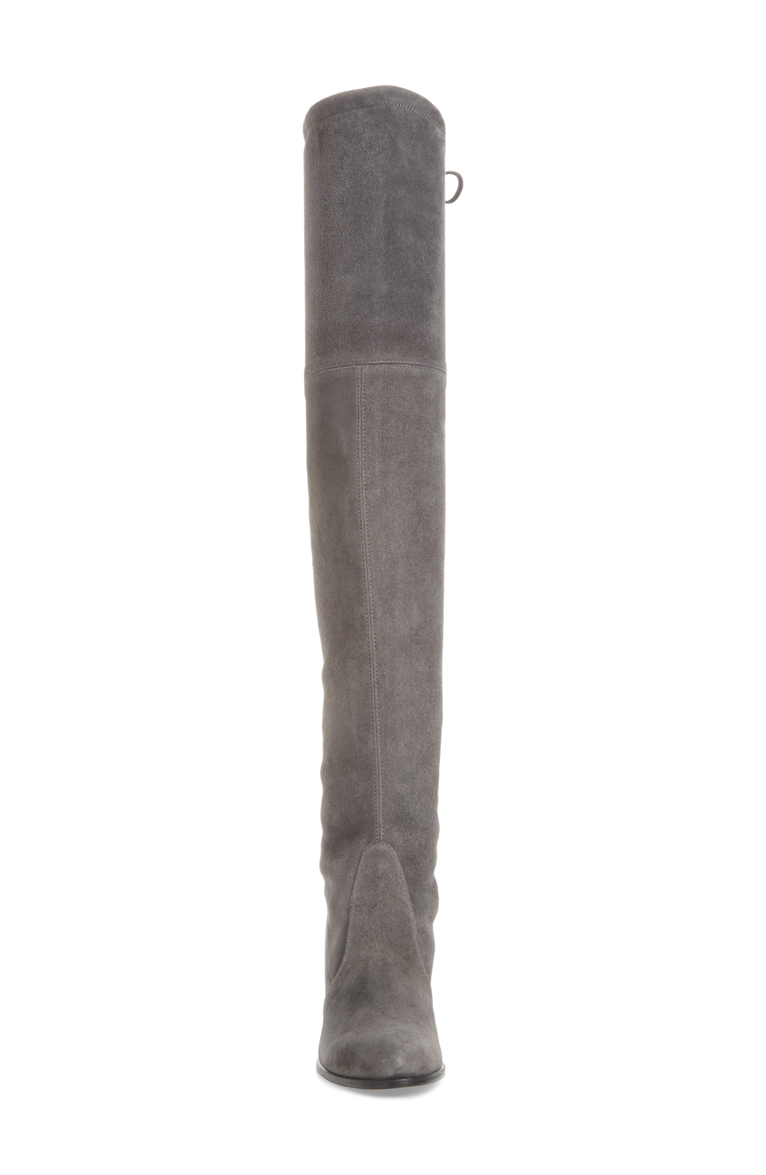 Hiline Over the Knee Boot, Alternate, color, SLATE SUEDE