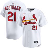 Nike Men's Nike Lars Nootbaar White St. Louis Cardinals Home Limited Player Jersey