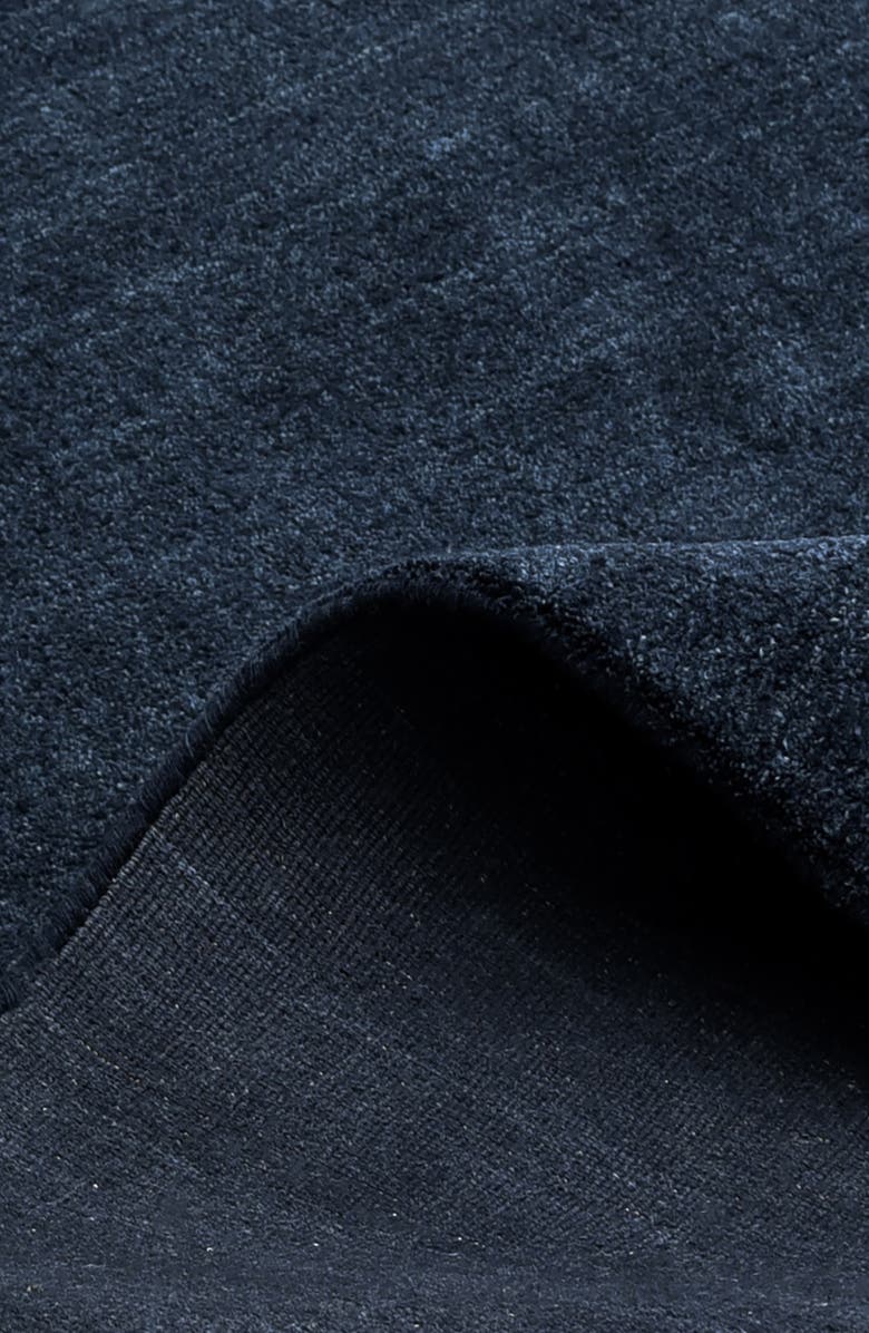 Solo Rugs Zayn Handmade Wool Blend Area Rug, Alternate, color, Blue