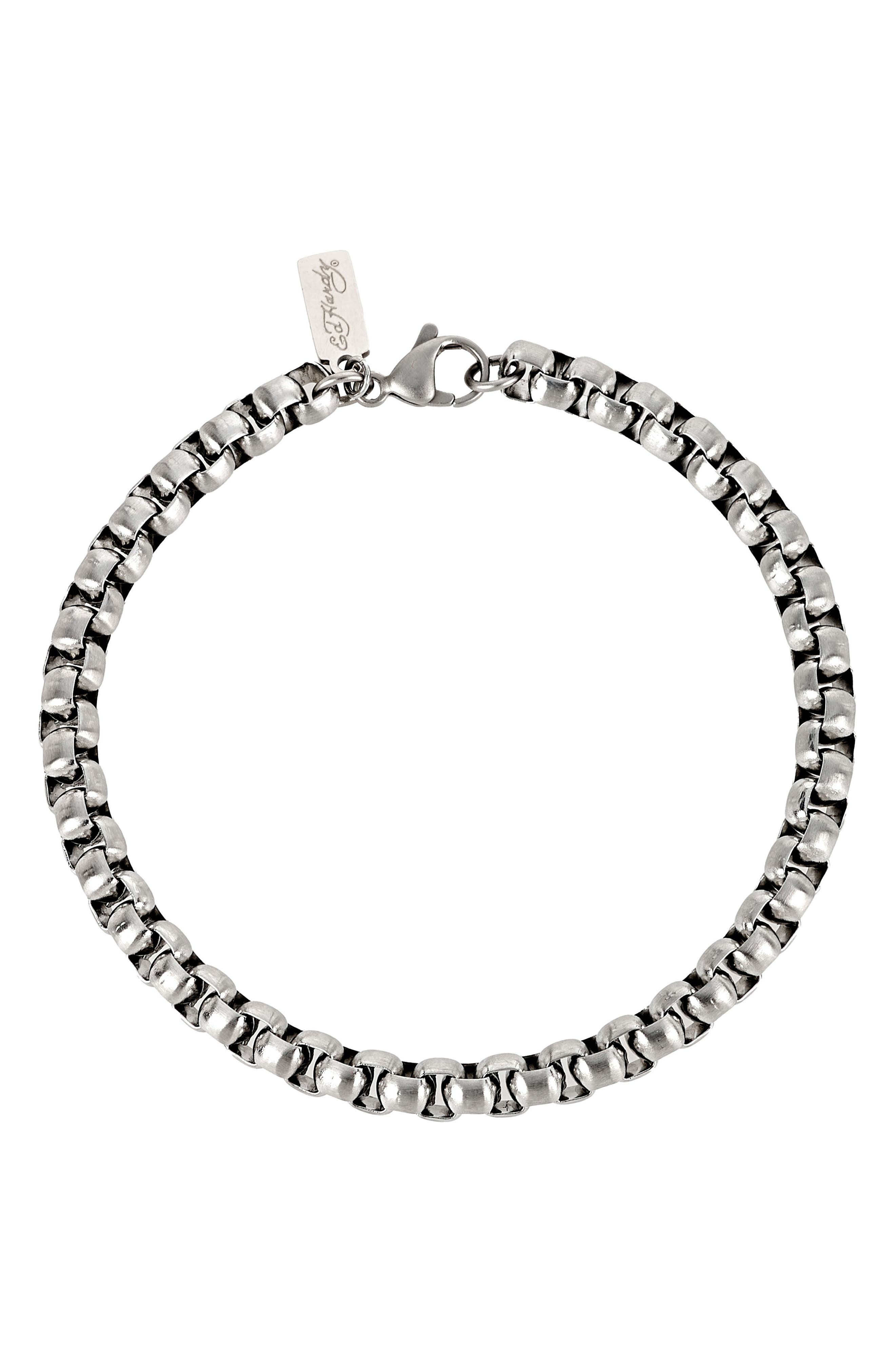 Men's Box Chain Bracelet