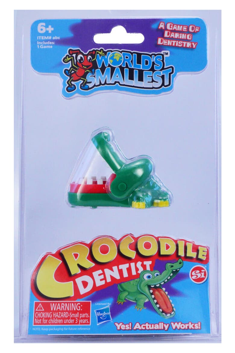 World's Smalled Crocodile Dentist Game, Main, color, MULTI