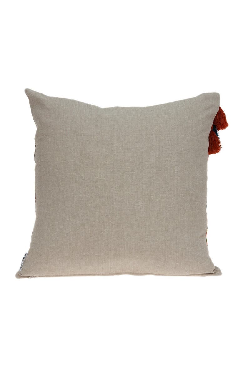 Zelda Bohemian Pillow - 20" x 20" - Multi, Alternate, color, MULTICOLOR
