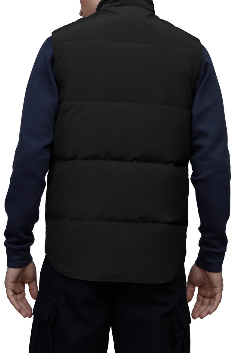 Garson Water Repellent 625 Fill Power Down Vest, Alternate, color, BLACK
