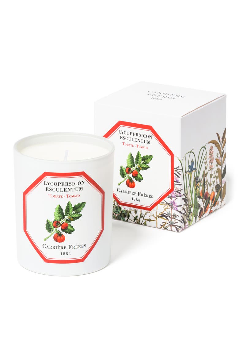 Carrière Frères Candle, Alternate, color, TOMATO