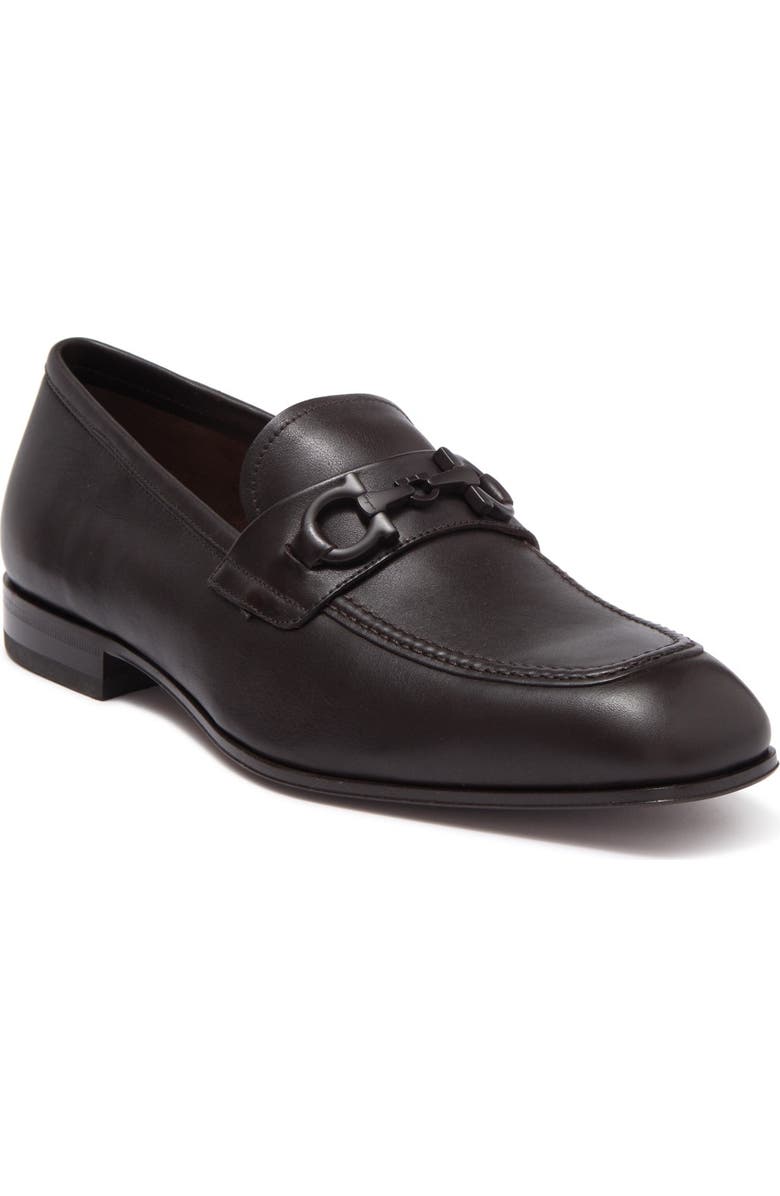 FERRAGAMO Horsebit Leather Loafer, Main, color,