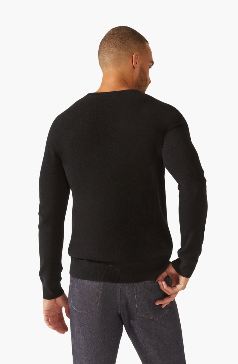 Italic Mateo Cashmere Sweater, Alternate, color, Black