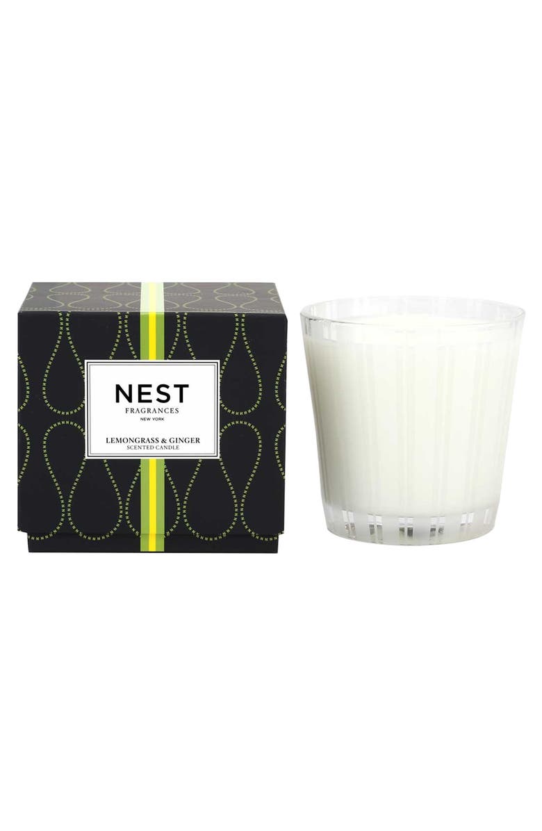 NEST New York Lemongrass & Ginger Scented Candle, Alternate, color,