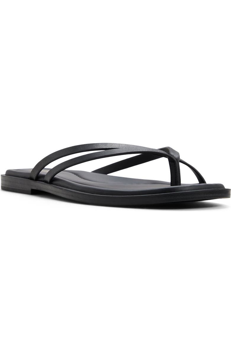 G.H.BASS Nora Flip Flop, Main, color, Black