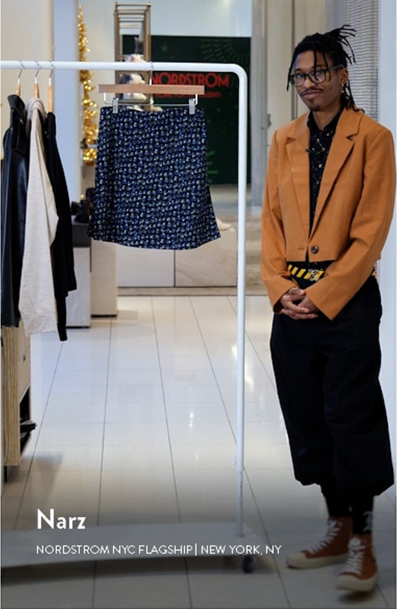 The Layton Floral Miniskirt, sales video thumbnail