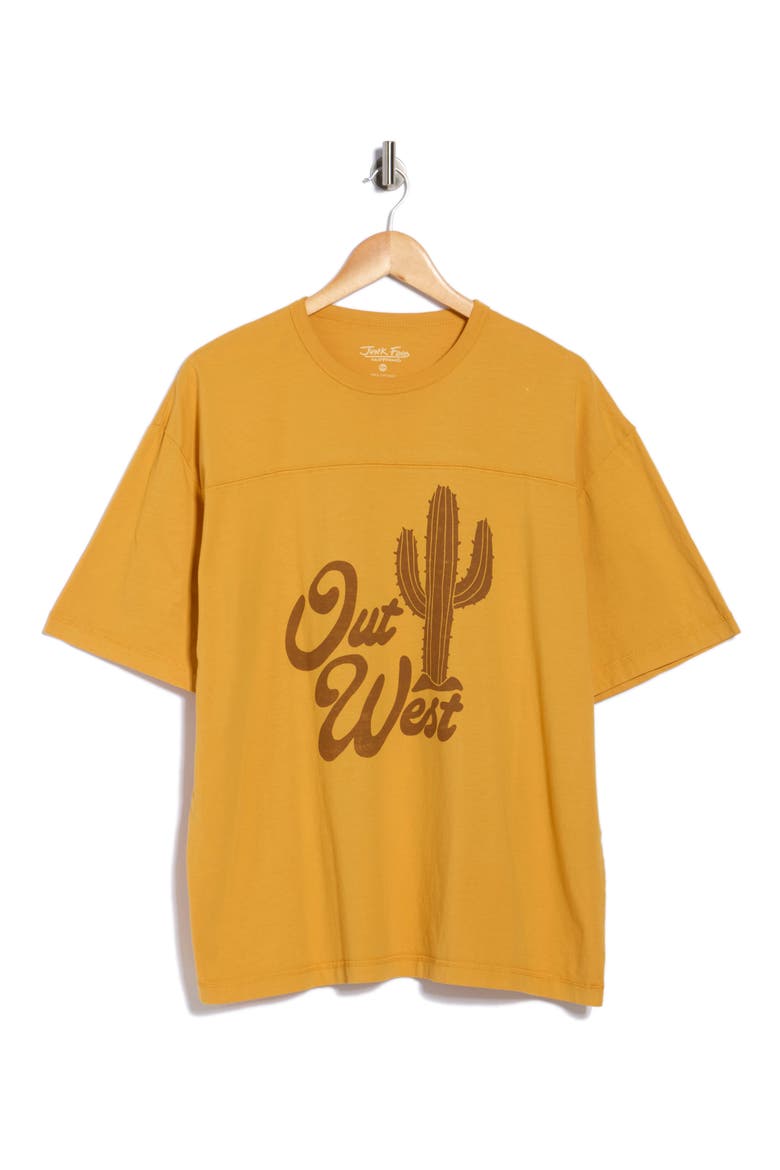 Out West Graphic Tee, Alternate, color, HONEY