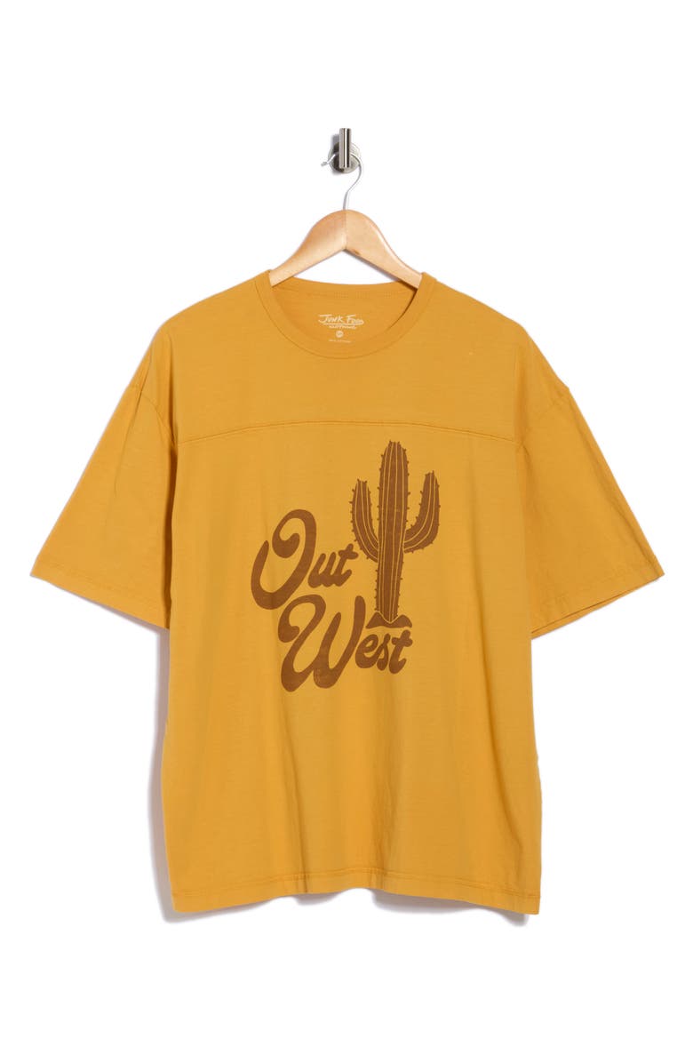 Junk Food Out West Graphic Tee, Alternate, color, Honey