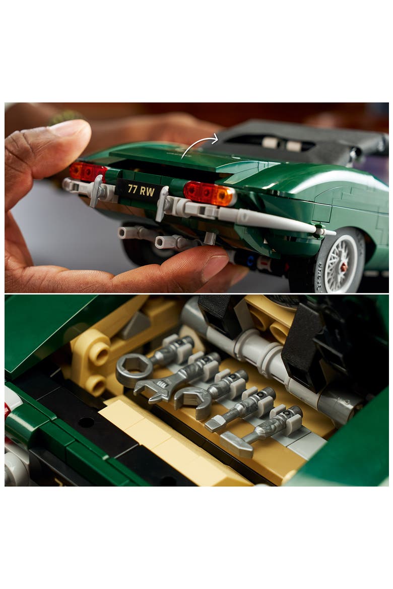 Icons Jaguar E-Type Building Set 10337, Alternate, color, MULTI
