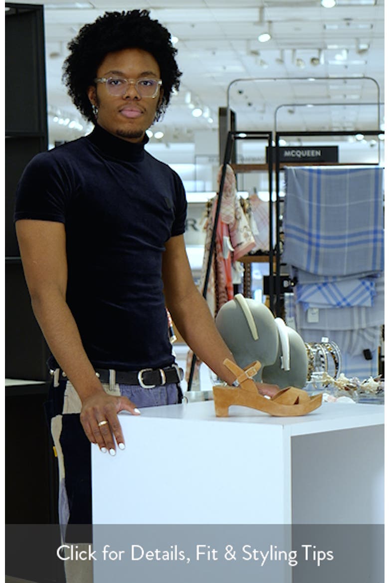 Dido Suede Ankle Strap Sandal video
