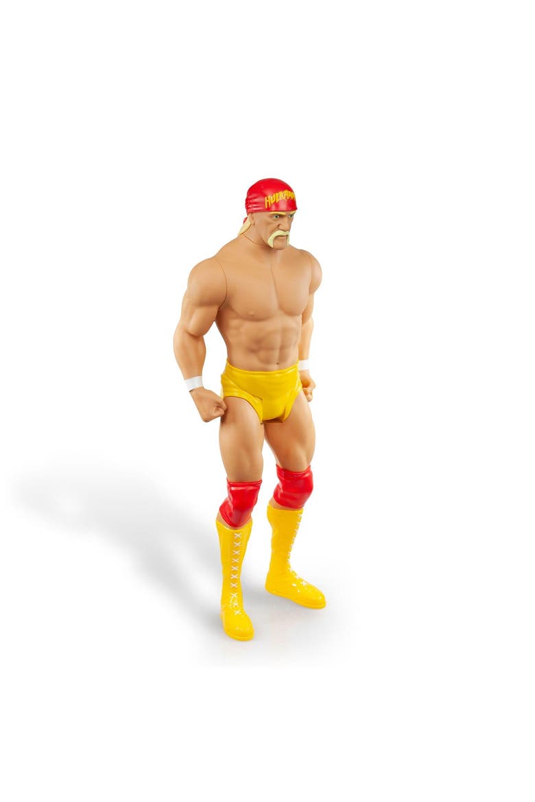 WWE Hulk Hogan Action Figure | Giant Sized Wrestler Great for Kids | 31" Tall, Alternate, color, Multi-Color