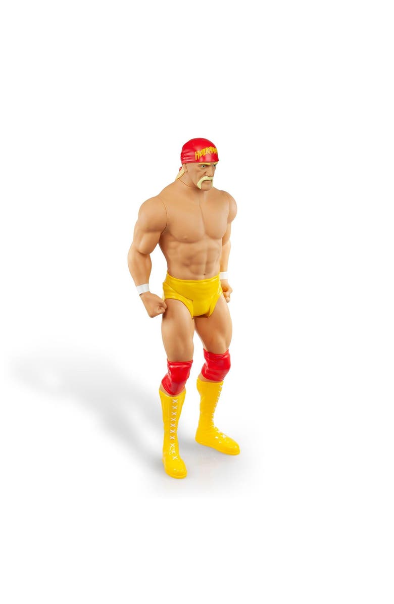 Toynk WWE Hulk Hogan Action Figure | Giant Sized Wrestler Great for Kids | 31" Tall, Alternate, color, Multi-Color