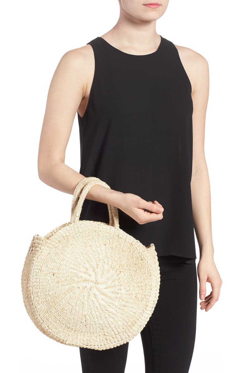 Clare V. Alice Sisal Tote, Alternate, color,