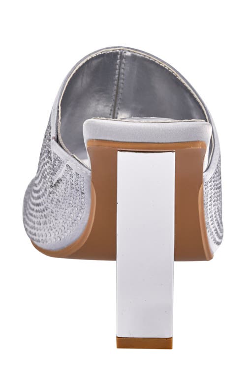 Lady Couture Women's Fuego Wedge Sandals In Silver