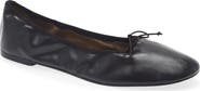 MANGO Rio Faux Leather Ballet Flat