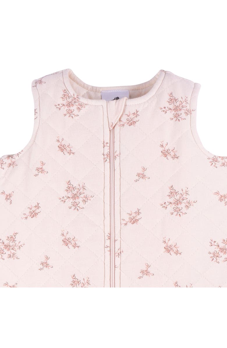 Just Born Pink Sleeveless Wearable Blanket, Alternate, color, Floral