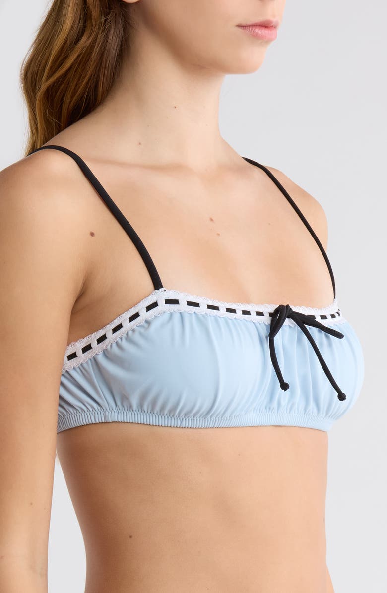PacSun Becka Bikini Top, Alternate, color, Celestial Blue