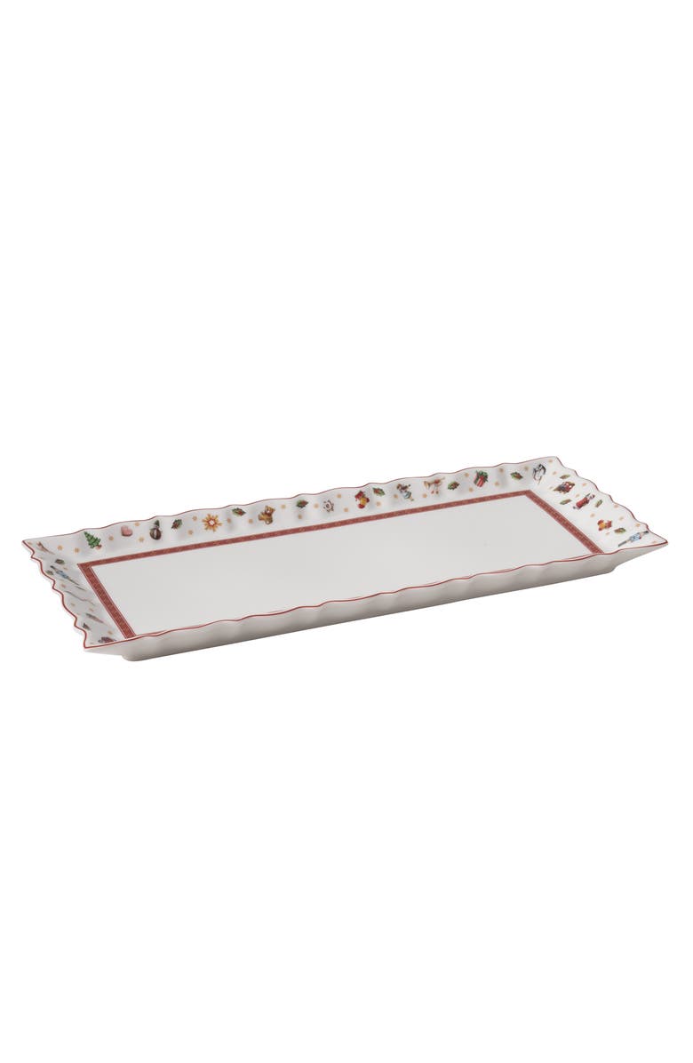 Villeroy & Boch Toy's Delight Rectangular Cake Plate, Alternate, color, Red