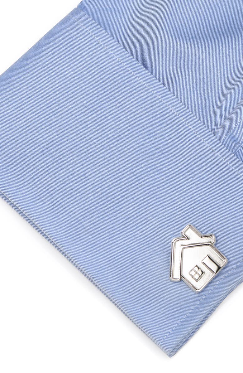 Cufflinks, Inc. Real Estate Cuff Links, Alternate, color, Silver