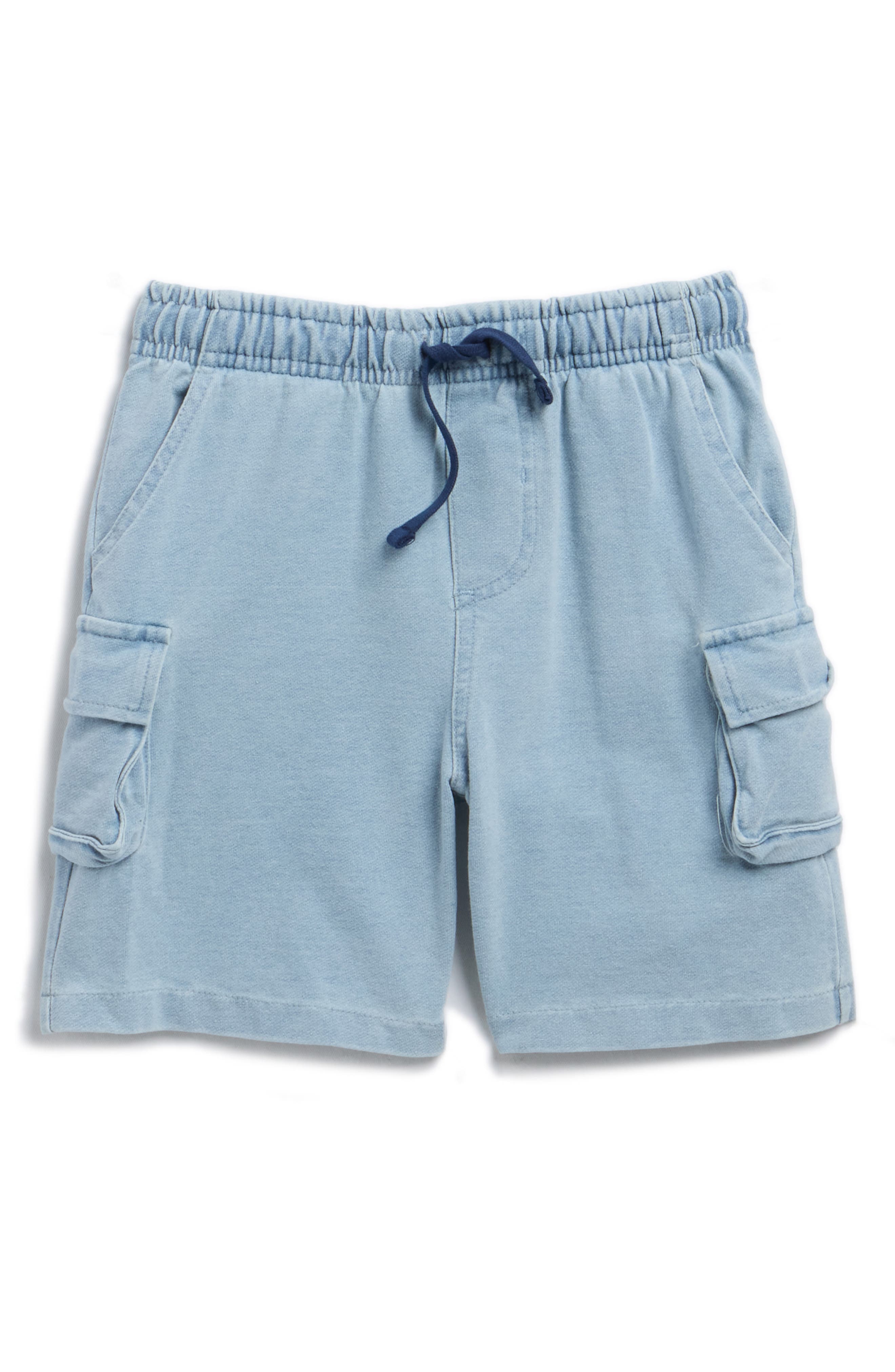Andy & Evan Kids' Drawstring Knit Denim Shorts