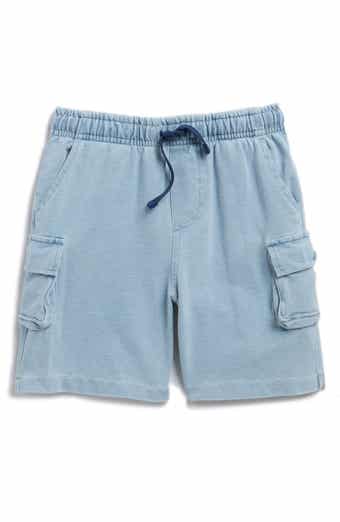 Andy & Evan Kids' Drawstring Knit Denim Shorts