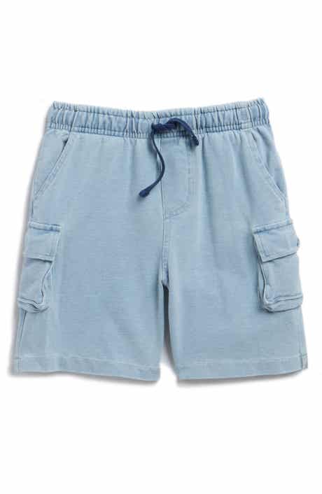 Andy & Evan Kids' Drawstring Knit Denim Shorts
