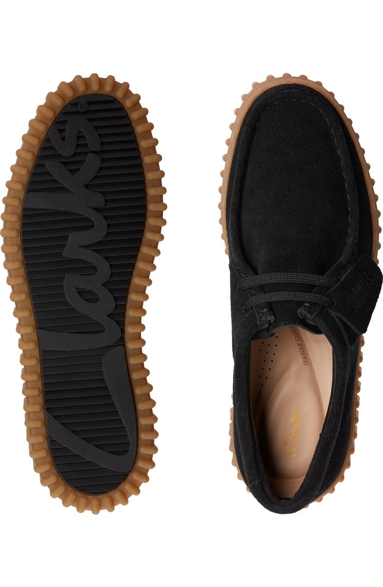 Clarks<sup>®</sup> Originals Torhill Bee Chukka Sneaker, Alternate, color, Black Sde