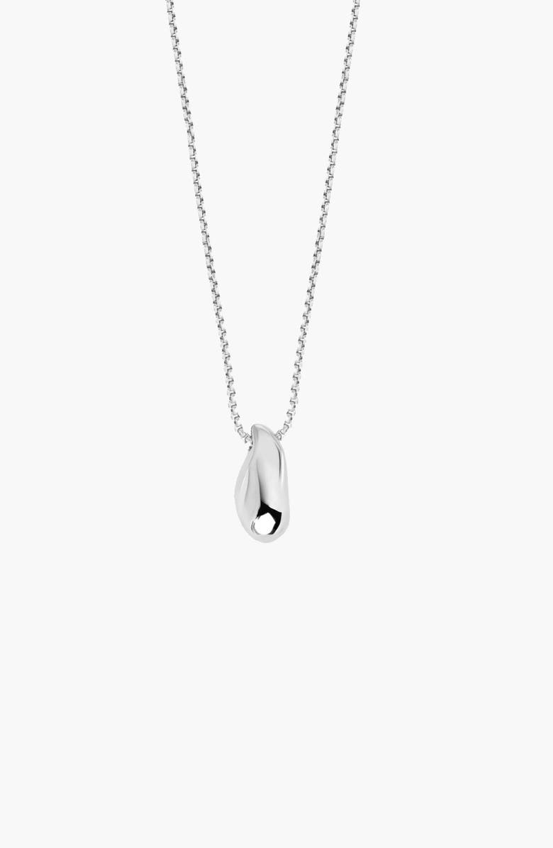 YOJ Perto Mini Pendant Necklace, Main, color, Silver