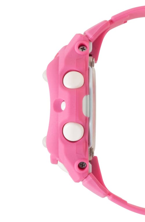 G-shock Women's Japanese Quartz Pink Resin Watch, 42.6mm In Pink