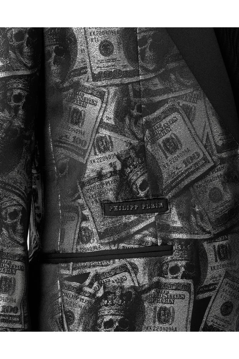 Blazer All-Over Plein Dollars Men, Alternate, color, black/silver