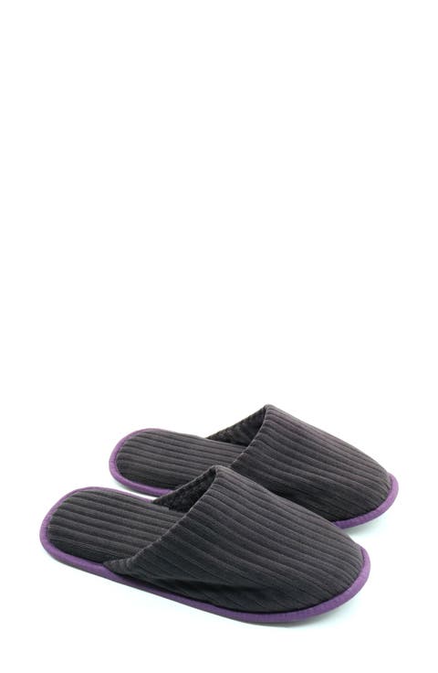 Corduroy Scuff Slipper