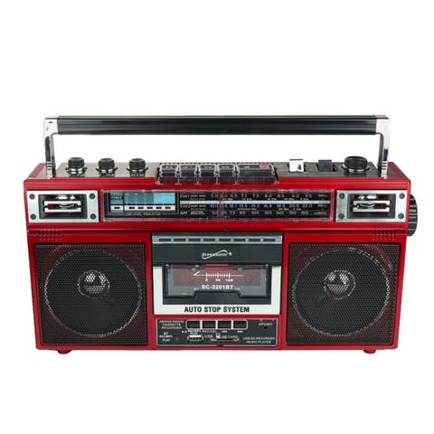 Retro Radio Speaker & Cassette Player Bluetooth