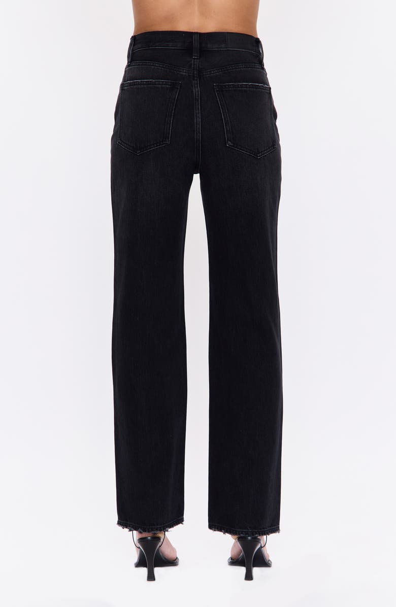 Cassie High Waist Crop Straight Leg Jeans