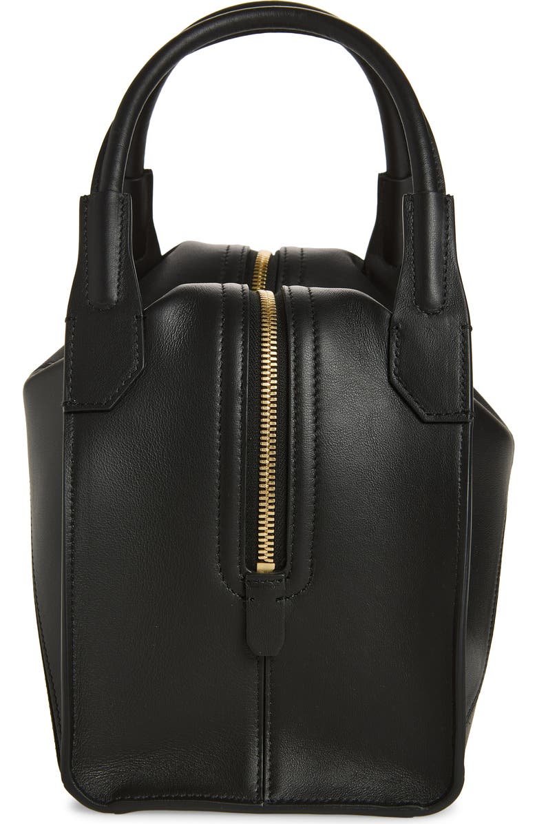 Victoria Beckham The Plié Top Handle Bag, Alternate, color, Black