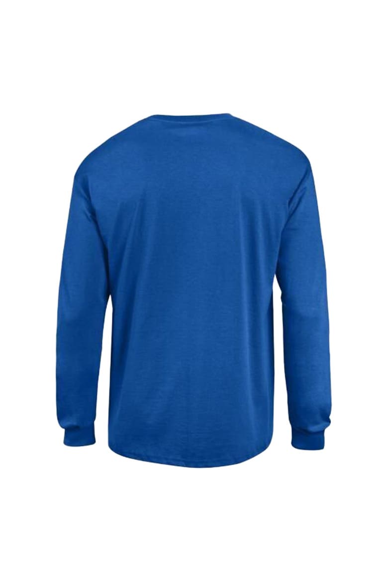 Men's Champion  Royal Seattle Seahawks Long Sleeve Vintage Jersey T-Shirt, Alternate, color, Royal