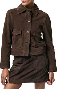 Reiss Hanson Suede Jacket