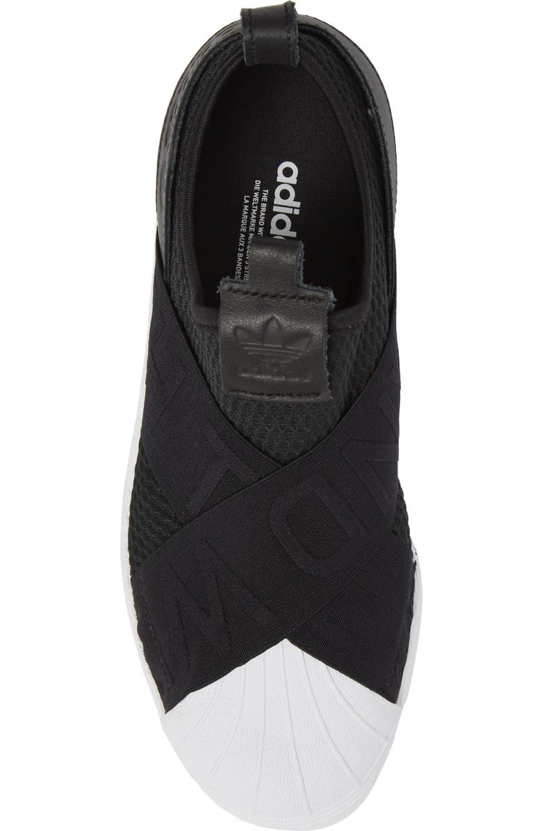 adidas Superstar Slip-On Sneaker, Alternate, color,