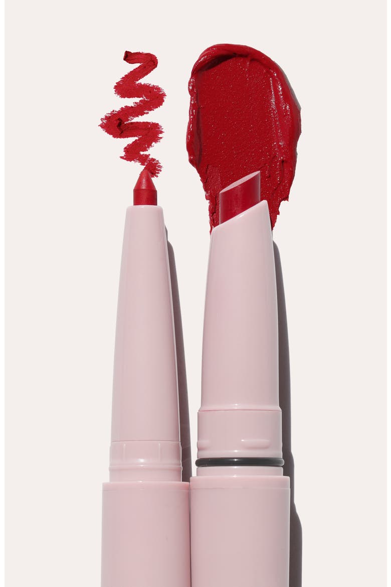 Lipsetter Dual Lipstick & Liner, Alternate, color, RED OVER HEELS