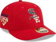 New Era Men's New Era  Red Chicago White Sox 2023 Fourth of July Low Profile 59FIFTY Fitted Hat