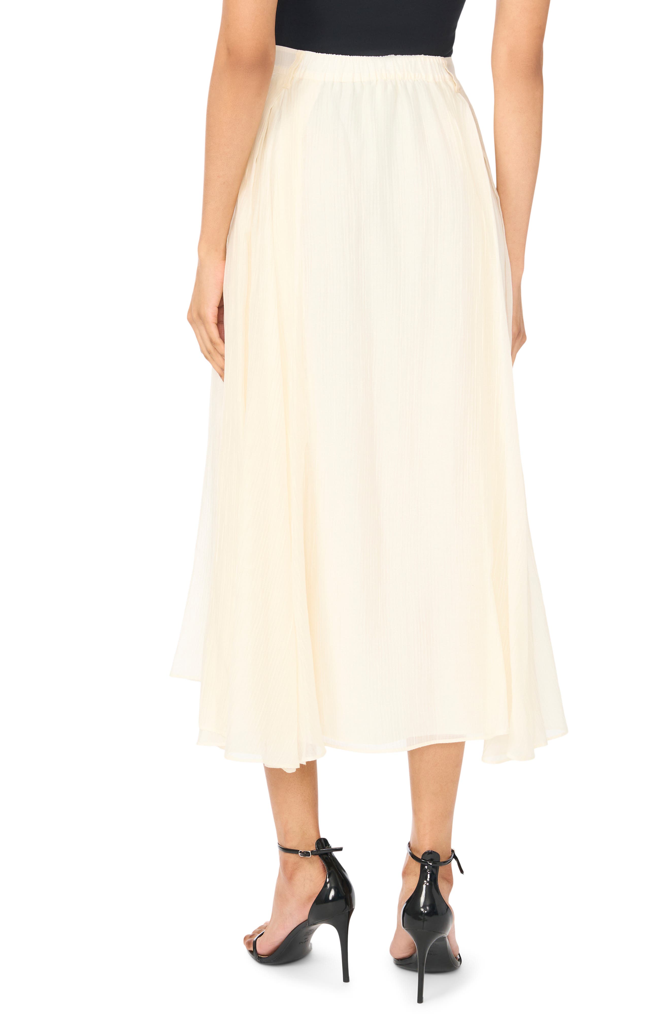 Vince Camuto Godet Midi Skirt — фото 2