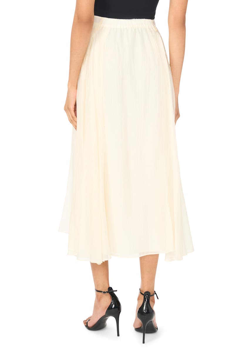 Vince Camuto Godet Midi Skirt, Alternate, color, New Ivory