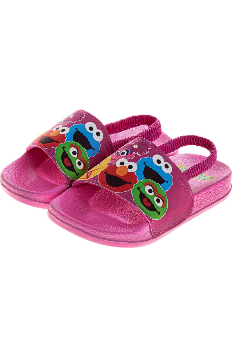 JOSMO Kids' Sesame Street Slingback Sandal, Alternate, color, Pink