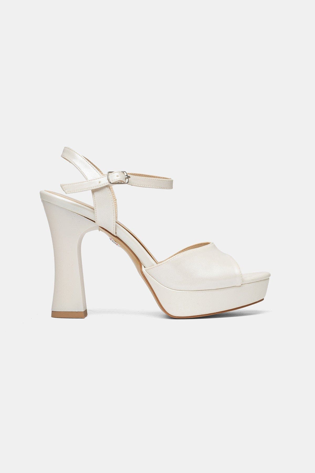 Lydia Bridal High Heels, Alternate, color, Ivory