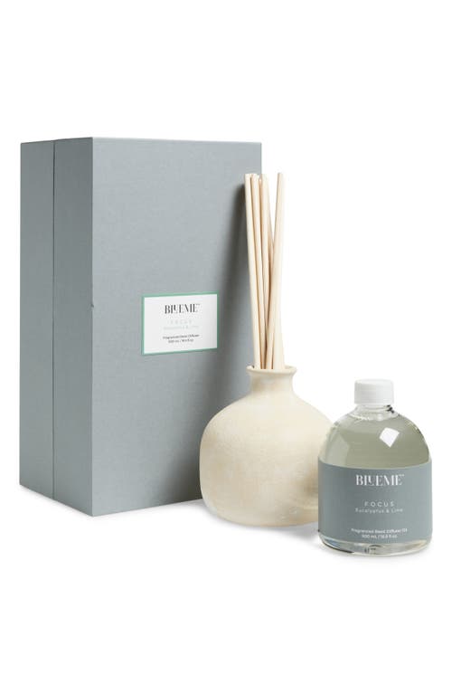 Blueme Focus Large Ceramic Reed Diffuser In Gray
