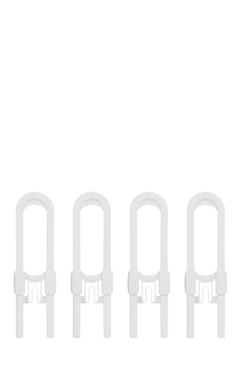 Jool Baby Sliding Cabinet Locks, Main, color, White 8 Pack